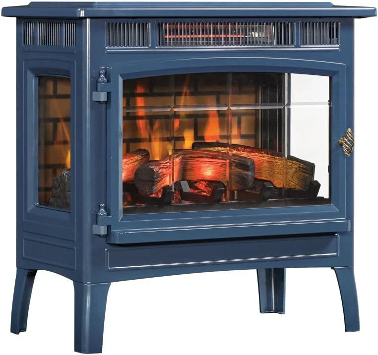 Duraflame Freestanding Electric Fireplace Stove Heater With 3D Flame Effect