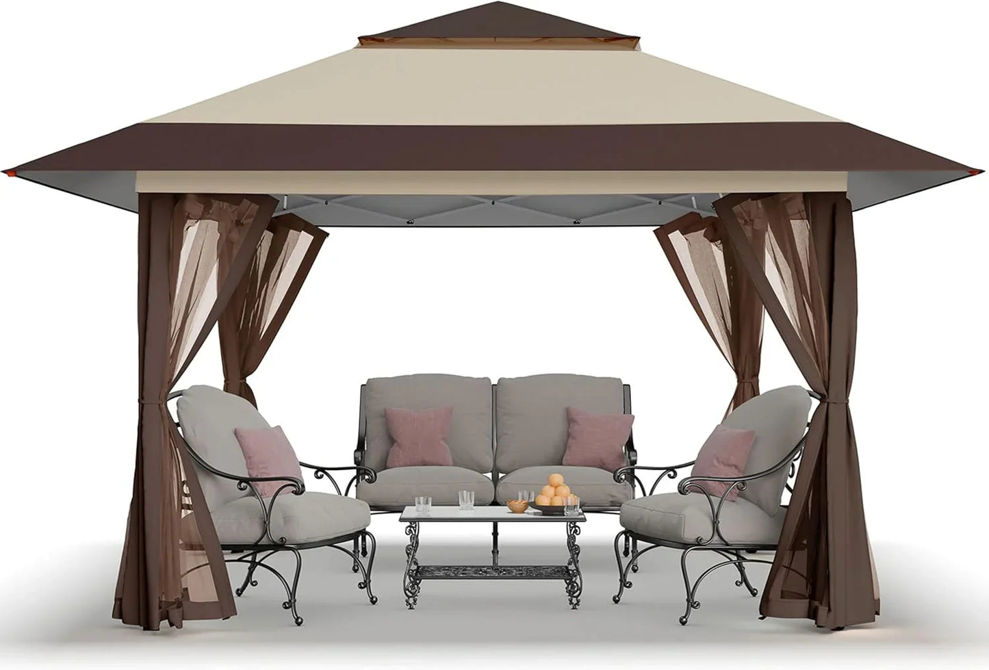Crown Shades 13x13 Pop Up Gazebo, Canopy Tent