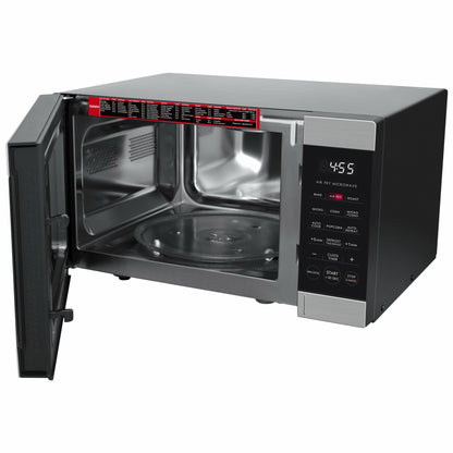 Galanz 3-in-1 Air Fry Microwave Oven, 0.9 Cu. Ft., 900W, Stainless Steel, Convection And Air Fry Technology