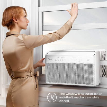 U-Shaped Inverter Window Air Conditioner 12, 000BTU With Open Window Flexibility, Robust Installation, Extreme Quiet, 35% Energy Saving