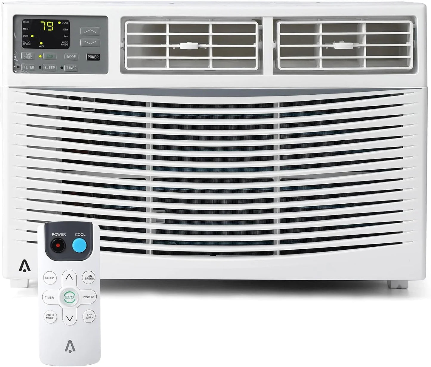 8000 BTU Window Air Conditioner With WiFi, Window AC Unit 110-115V Cools Up To 350 Sq. Ft