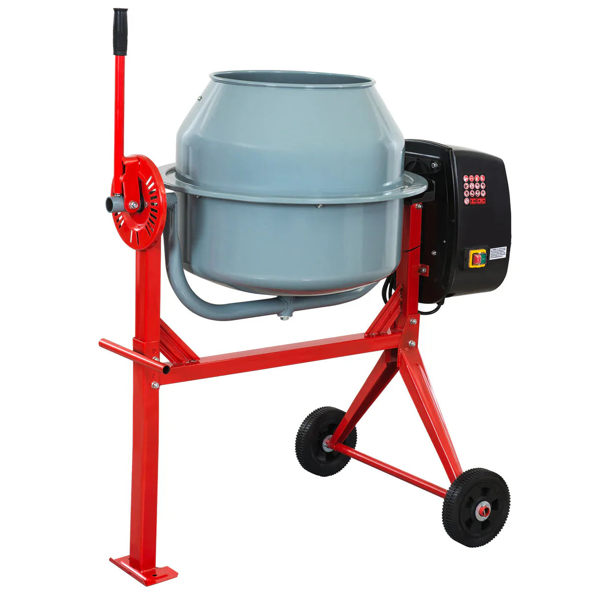 Cement Mixer 4cu Ft 500W Portable Electric Concrete Mortar