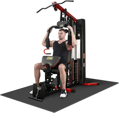 Fitvids Home Gym Equipment, Multifunctional Full Body Workout Weight Machine Station