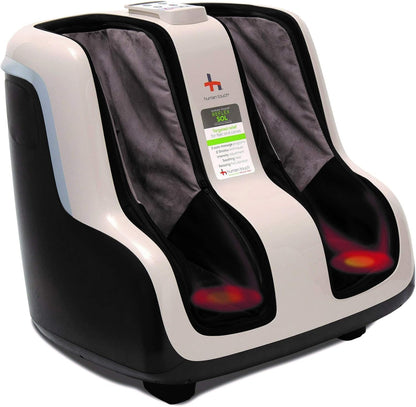 Reflex Sol Foot And Calf Massager w/Heat- Plantar Fasciitis Relief Plus Circulation Plus Shiatsu Deep Kneading Plus Vibrating For Stress Plus