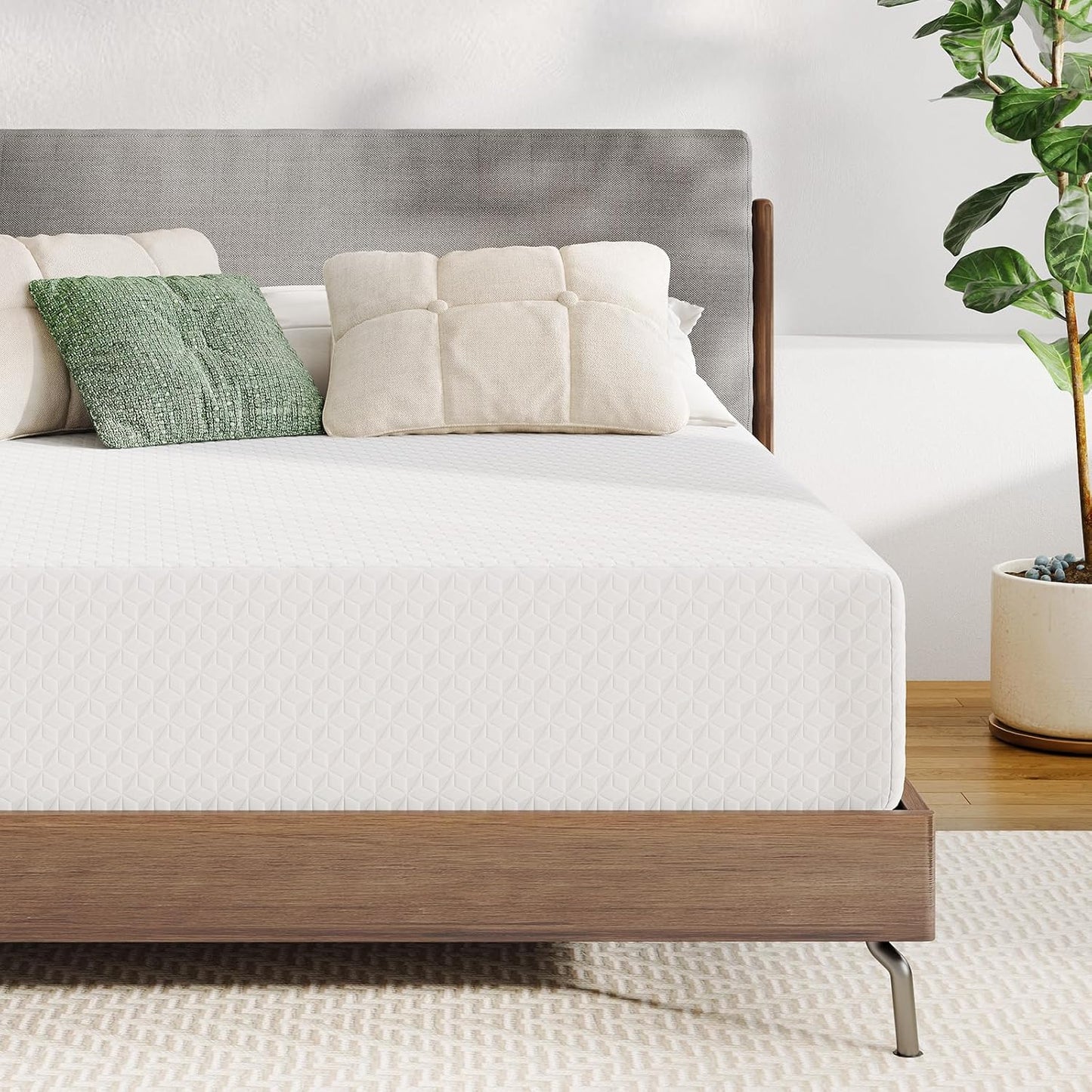 Novilla Twin Size Mattress, 10 In. Memory Foam Mattress Twin For Balanced Support And Pressure Relief, Cooling Comfort For Nightlong Refreshment