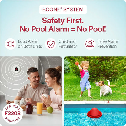 System Pool Alarms, Loud Pool Safety Alarms On Home And Pool Equipment, Astm F2208-certified Floating Pool Alarms, Connect To Alexa
