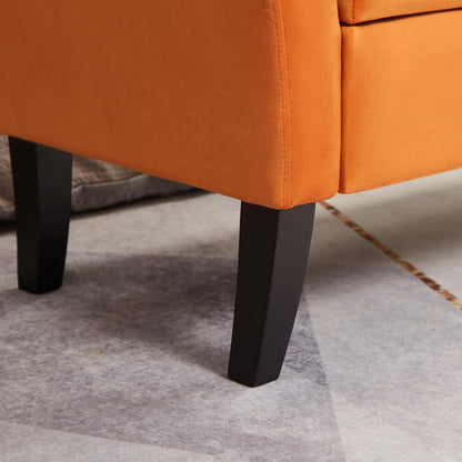 Furniliving Modern Storage Ottoman Bench