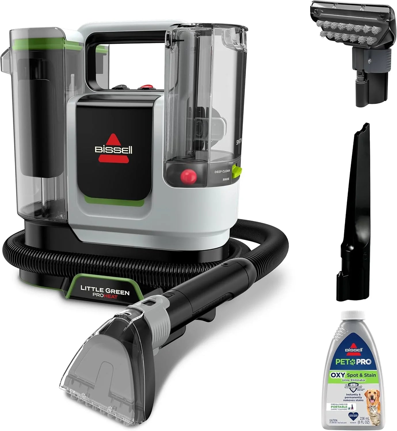 Bissell Little Green Max Pet Portable Carpet And Upholstery Deep Cleaner