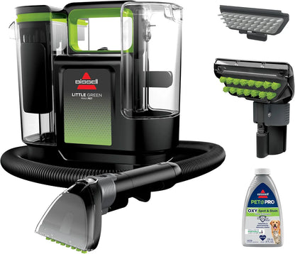 Bissell Little Green Max Pet Portable Carpet And Upholstery Deep Cleaner