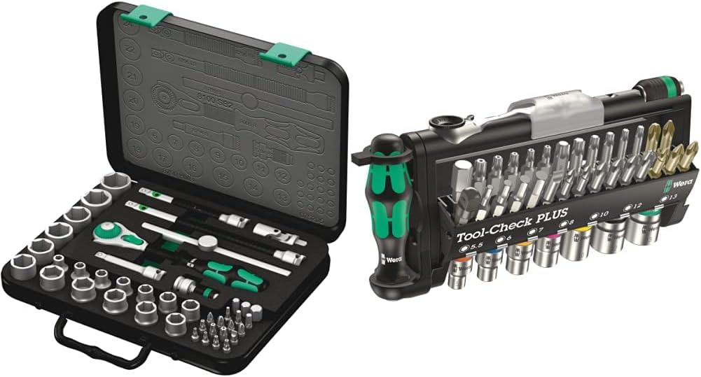 5003594001 8100 Sb 2 Zyklop 3/8 In. Metric Ratchet Set, Piece Of 43