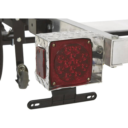 Ultra-Tow 4 Ft. x 8 Ft. Folding Aluminum Utility Trailer Kit-1170Lb. Load Capacity 3806S109