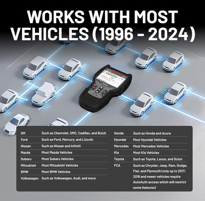 Innova 5610 OBD2 Bidirectional Scan Tool With Updates And Support