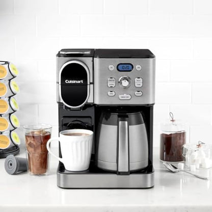 Cuisinart Coffee Center 10 Cup Thermal Coffeemaker And Single Serve Brewer