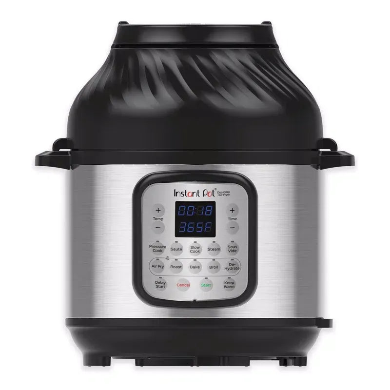 Instant Pot Duo Crisp 11-in-1 Air Fryer And Pressure Cooker, 8 Qt., Stainless Steel
