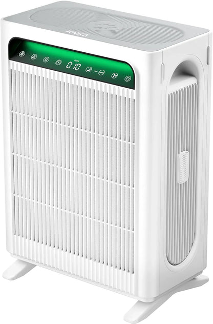Knka Air Purifier For Home Bedroom Large Room Up To 1,695 Ft虏 In 1 Hr, Hepa Air Cleaner With Washable Pre-Filter, Aqi Display, Eco Mode