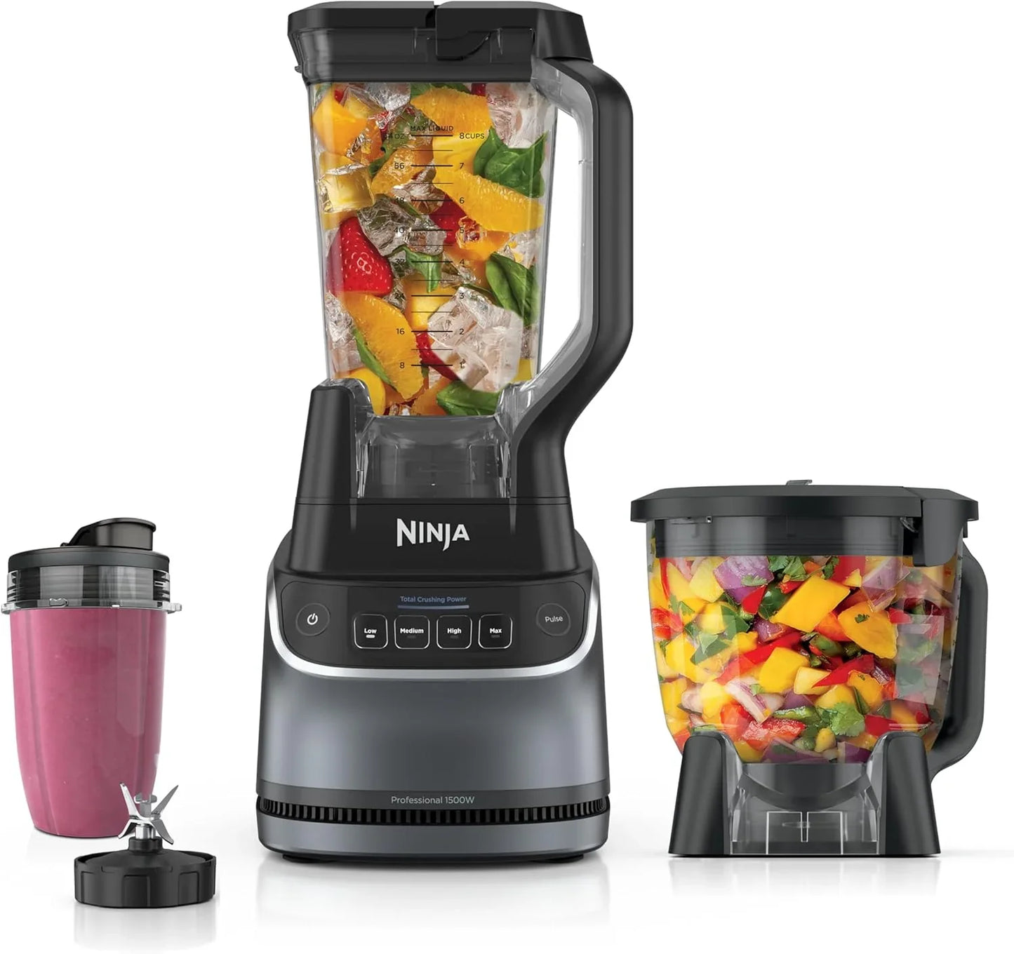 Ninja Blender, For Smoothies, Frozen Drinks, Shakes, Veggie Chopper And More