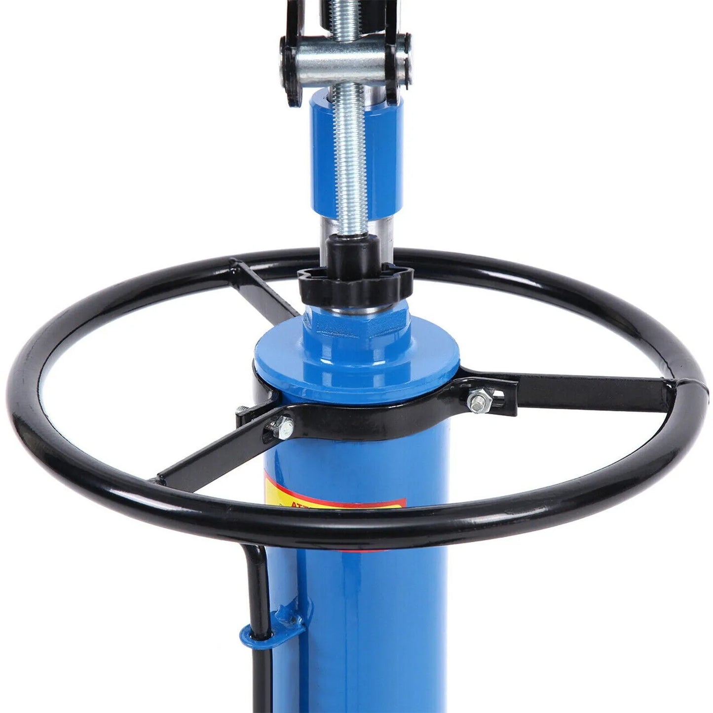 1660 Pounds Hydraulic Car Transmission Jack Vertical Lift With 360 Degree Swivel Wheel Pedal, Blue,33 In.-70 In., 0.75Ton