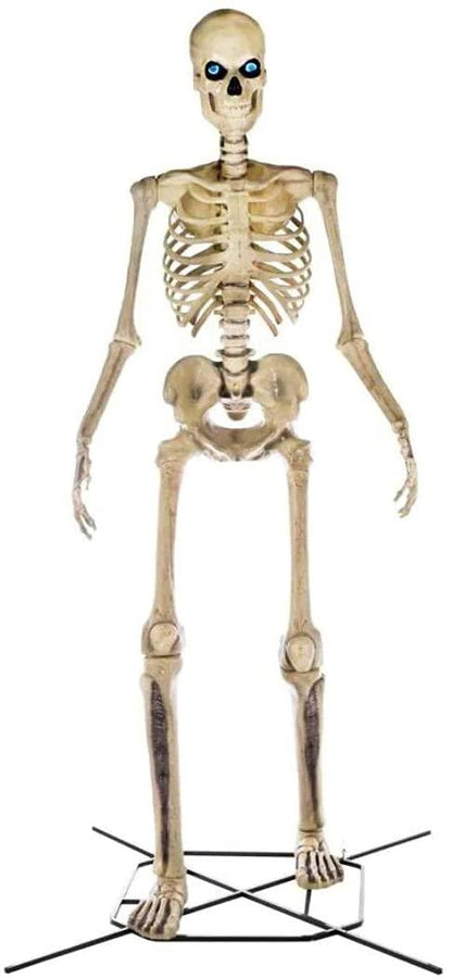 Home Accents 12 Ft. Giant-Sized Skeleton With LifeEyes NO250058